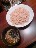 「づけ麺　５００円(ｵｰﾌﾟﾝ価格)通常６５０円」@づけ麺  秀 中野店の写真