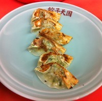 「餃子（￥150）」@餃子天国 RS芥川店の写真