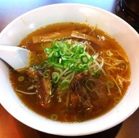 「排骨ラーメン（￥700）」@金明飯店 本店の写真