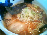 「九十九里煮干しらーめん（￥６５０）」@東京背脂 銀の豚の写真