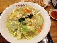 「ごちそうキャベツの大阪チャンポン（￥690）」@大阪王将 トツカーナモール店の写真