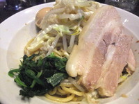 「ガーリック油そば【特限定】」@らーめんの円熟屋 大里店の写真