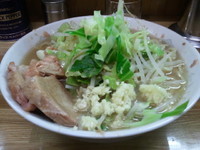 「小ラーメン」@ラーメン二郎 赤羽店の写真