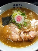 「とろりそば（細麺）【750円】」@東京煮干中華そば 三三㐂 大森の写真