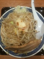 「角ふじ麺＋野菜」@山岸一雄製麺所 池袋店の写真
