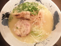 「濃厚鶏そば　「750円」」@鶏そば 雫一の写真