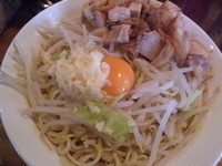 「油そば」@ラーメン髭の写真