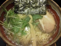 「汐そば￥700」@豚そば ぎんや 黒川本店の写真