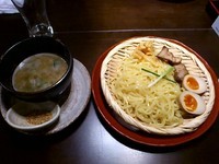 「地鶏つけ麺」@日南市 じとっこ組合 亀戸店の写真