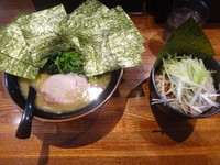 「助らーめん+のり+ネギチャーシュー丼」@横浜家系 助格家の写真