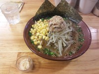 「味噌ラーメン【750円】　ニンニク・背脂」@味噌好き！みそごろうの写真