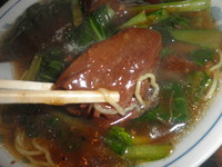 「牛バララーメン　８８０円」@正栄軒の写真