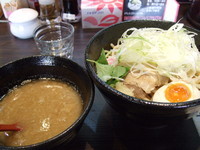 「つけめん（中盛）」@新小岩製麺所 落としぶたの写真