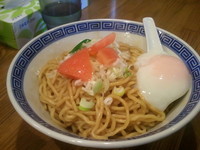 「まぜそば大盛り（５８０円）」@麺屋 蕃茄の写真