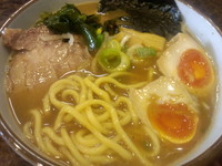 「限定さつき（鶏煮干）＋味玉」@らーめん超ひがし皐月の写真