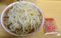 「ラーメン（650円）＋かつおぶし（50円）ヤサイニンニク」@ラーメン二郎 環七新代田店の写真