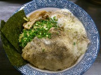 「特製鶏まぜそば（並） ￥650」@麺処ひがきの写真