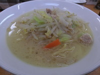 「鶏塩タンメン（700円）」@富白 御徒町本店の写真