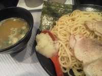 「ゆず胡椒おろしつけ麺￥830+大盛り￥0」@つけ麺 どんの写真
