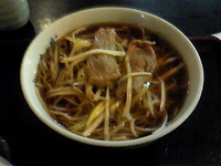 「鴨南そば ¥600」@そば処 味奈登庵 港南台店の写真