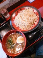 「古武士つけ麺(大盛)750円」@麺処 古武士 板橋前野町店の写真