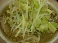 「小ラーメン（６５０円）」@ラーメン二郎 京成大久保店の写真