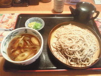 「鴨汁そば(大盛)(882円→フェアにつき724円)」@久兵衛屋 松戸五香店の写真