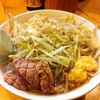 「ラーメン（ニンニクアブラ）」@ラーメン二郎 荻窪店の写真