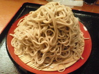 「磐梯山もり（藪そば）　600円」@そば香房 佐吉の写真