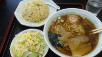 「ラーメン定食」@松華の写真