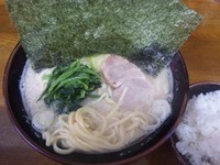 「塩ラーメン¥650+のり増し(サービス)+半ライス¥100」@壱成家 南越谷本店の写真