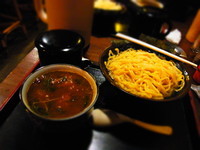 「つけ麺 大 (580g) 750円」@大衆らーめん酒場 桔梗の写真