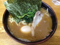 「ラーメン＋半熟味付玉子（￥650＋￥100）」@横浜家系ラーメン 大原家の写真