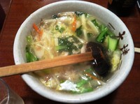 「鶏肉と白菜のとろみそば」@中華麺飯 太楼 日吉店の写真