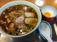 「中華麺 feat.生卵付き」@永福町大勝軒の写真