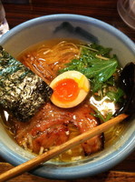 「ゆず塩らーめん」@AFURI 恵比寿の写真