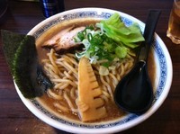 「濃厚魚介豚骨らあめん（太麺バージョン）750円」@大一製麺処 つけ麺屋ちっちょ極の写真