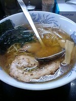 「正油ラーメン（４９０円）日替わりサービス」@一番 新狭山店の写真