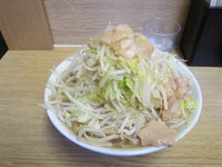 「ラーメン(ヤサイ、ニンニク、アブラ)650円」@ラーメン二郎 栃木街道店の写真
