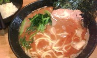 「ラーメン（固め）+ライス食べ放題」@横浜家系らーめん 武道家の写真