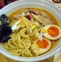 「新作　味噌ラーメン（クーポン￥５００）＋味玉￥１００」@麺匠 克味の写真