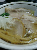 「塩ラーメン 肉増し」@ラーメン駿河の写真