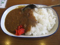 「カレーセット(かけラーメン)、期間限定500円」@丸八そば 菊川店の写真
