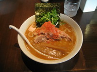 「海老辛らぁめん：850円」@らぁめん 葉月 不動前店の写真