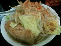 「鶏郎チーズ麺中盛 野菜増し 魚粉 とうがらし」@潮中華 KAZEの写真