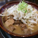 骨太光麺780円(＋サービス小ライス)