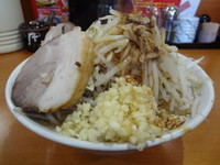 「にんにく野菜らーめん  野菜・にんにく増し（無料）　650円」@麺屋 たかの写真