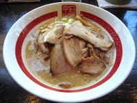 「肉そば　太麺」@千石自慢ラーメン 本店の写真