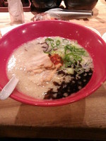 「赤丸ランチ850円＋替え玉120円＋ハーフ餃子無料」@博多一風堂 上野広小路店の写真