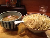 「濃厚つけ麺：中盛」@銀座 朧月の写真